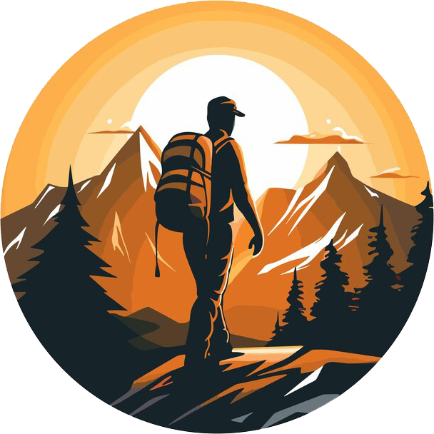 hiking-traveler-rounded-badge-logo-emblem-design-template-man-silhouette-standing-mountain_615232-2513 copy